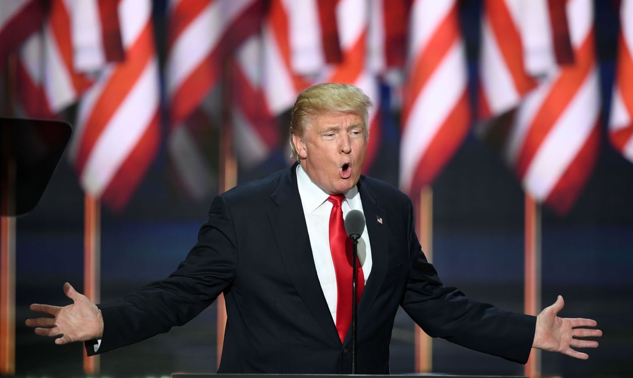 Donald Trump at the Republican National Convention