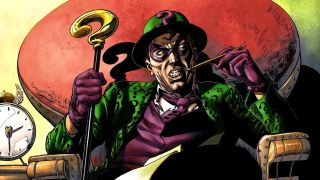 DC Comics artwork of The Riddler
