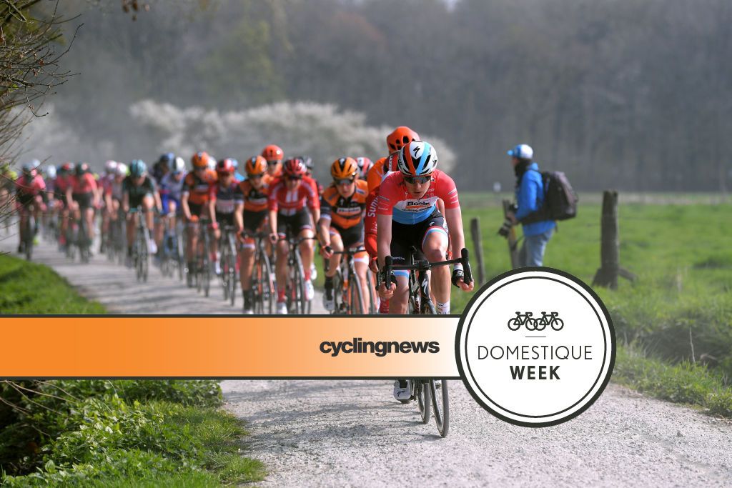 Luxembourg road race champion Christine Majerus in domestique mode for her Boels Dolmans squad