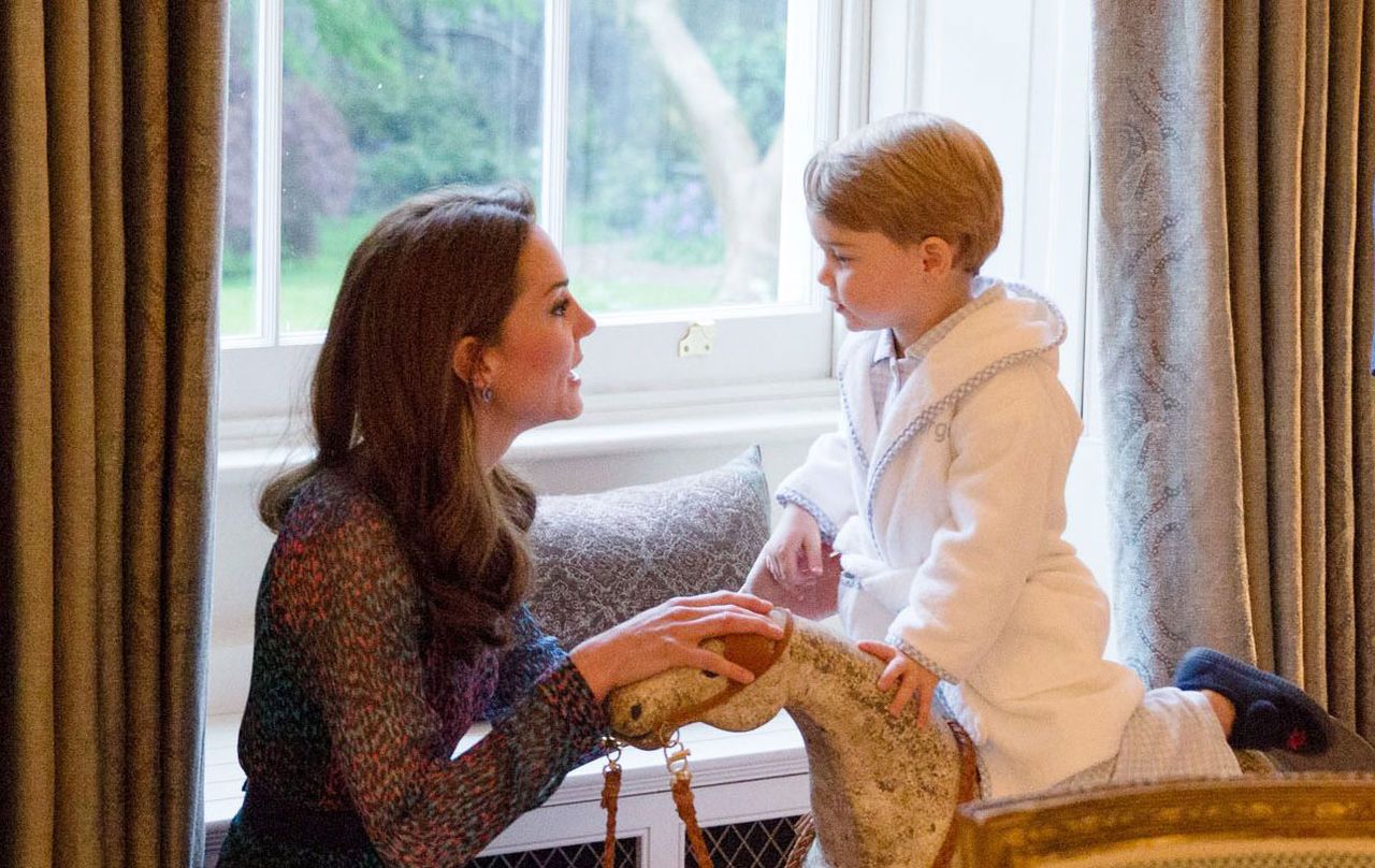 prince george dressing gown