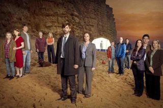 A picture of the cast of Broadchurch