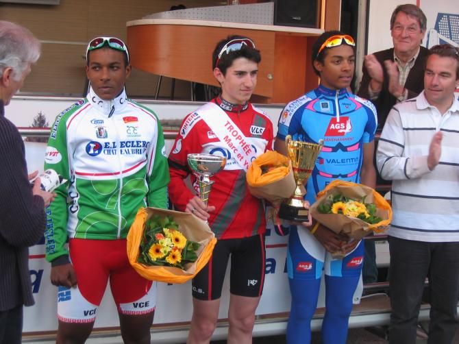 Lorrenzo Manzin at an amateur race in 2010