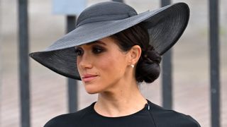 Meghan, Duchess of Sussex during the State Funeral of Queen Elizabeth II