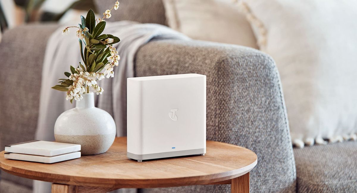 Telstra&#039;s Smart Wi-Fi Booster on table