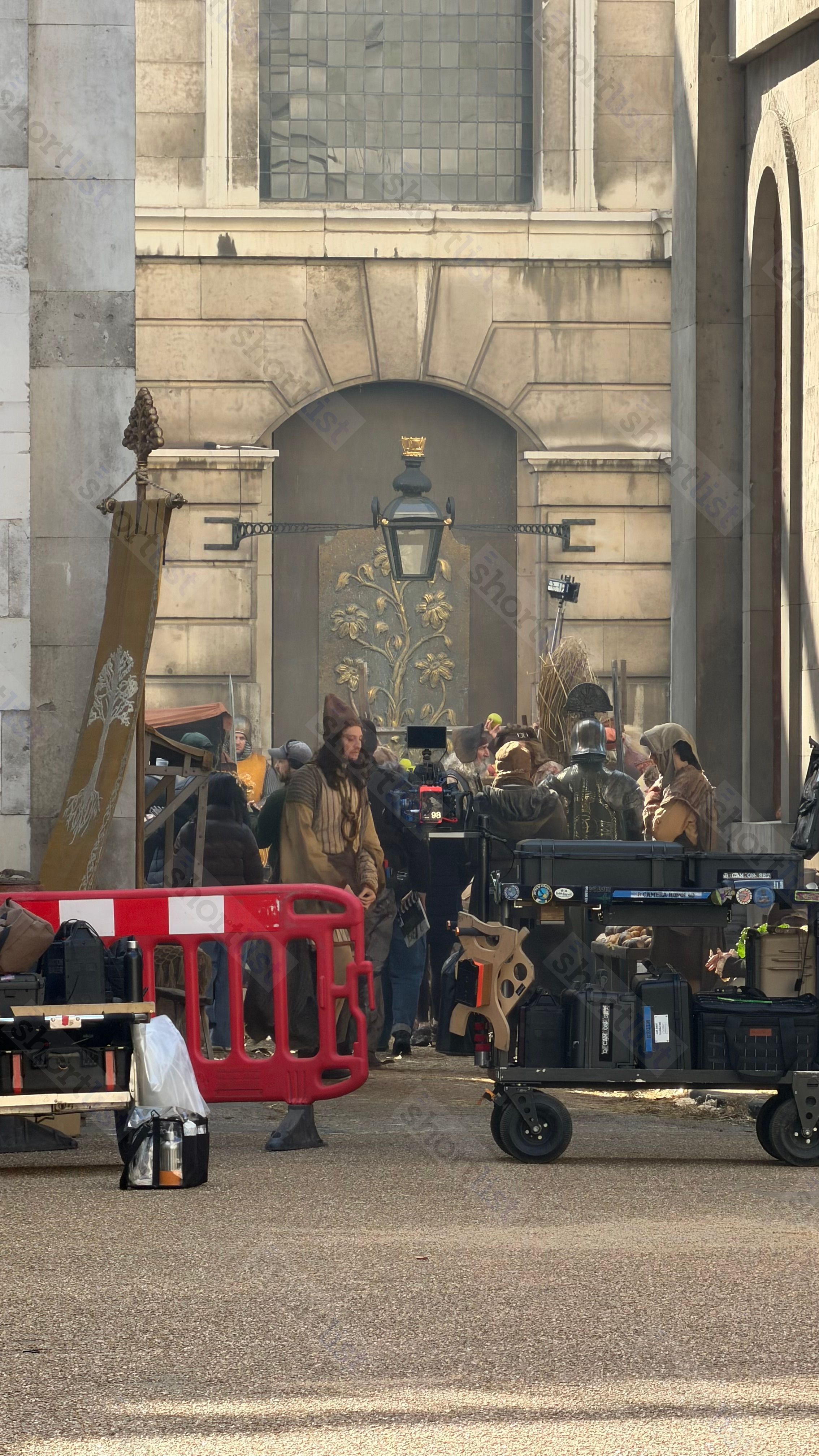 On the set of the Elden Ring movie