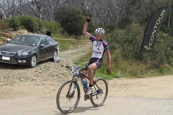 Dan McConnell celebrates a win