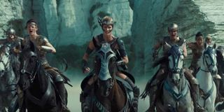 Amazons in Wonder Woman movie