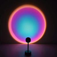 DAHAI 90 Degree Rotation Rainbow Projection Lamp Led Light | £14