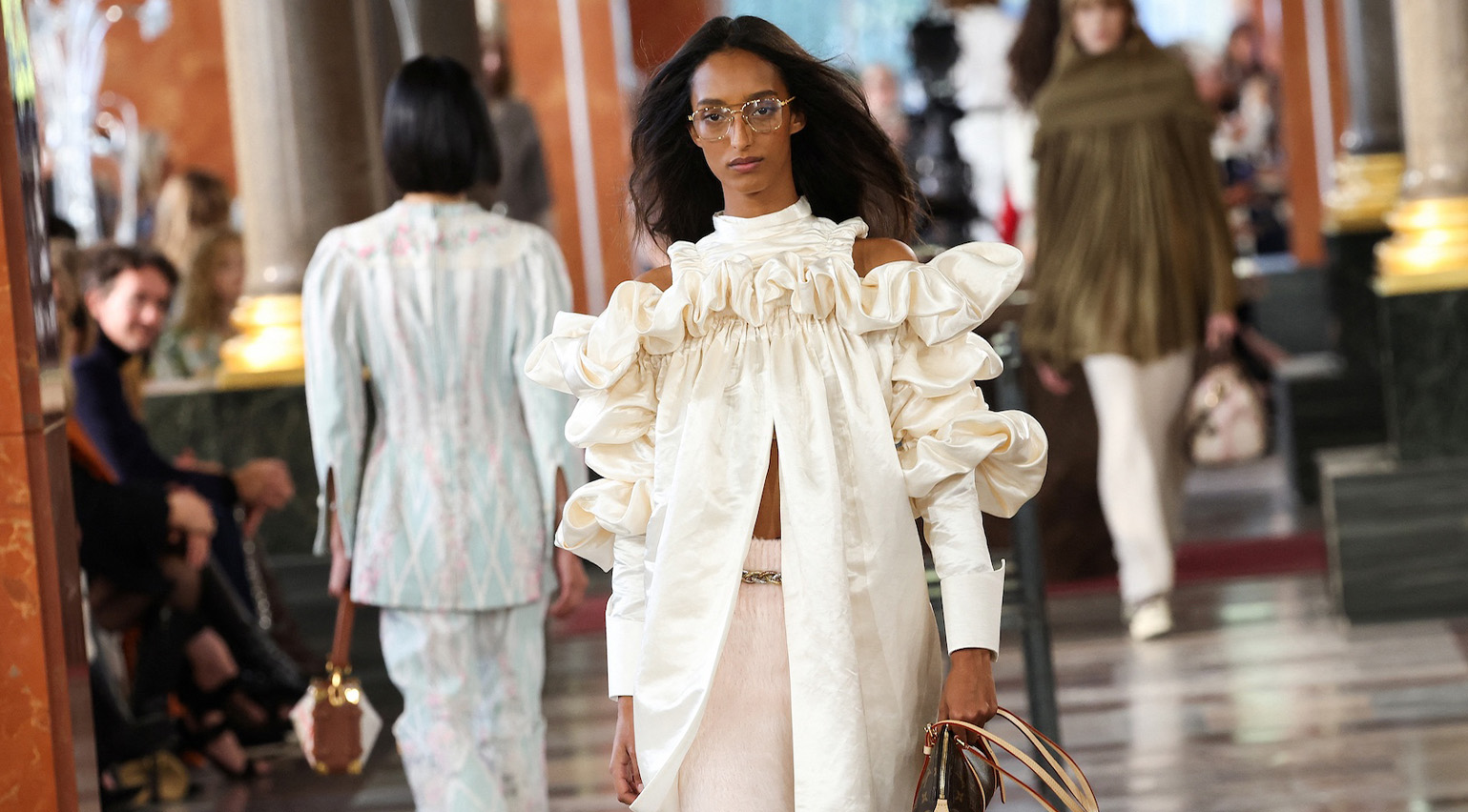 Louis Vuitton SS26 runway show at Paris Fashion Week S:S 2026