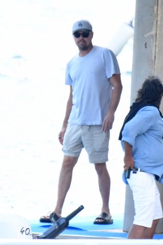 Leonardo DiCaprio on vacation in Italy