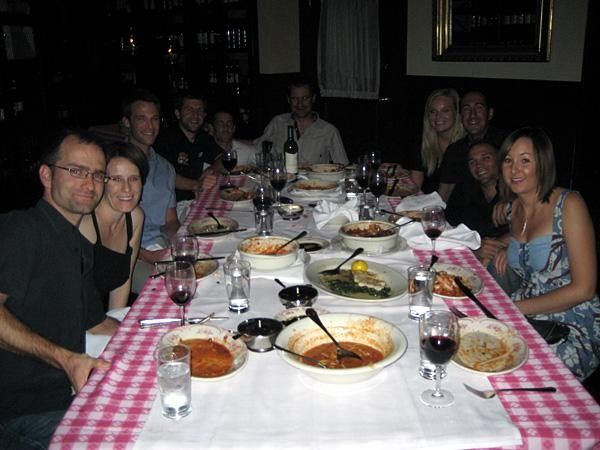 Team dinner in Vegas