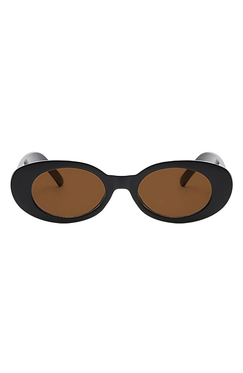 Vivi 50mm Polarized Oval Sunglasses