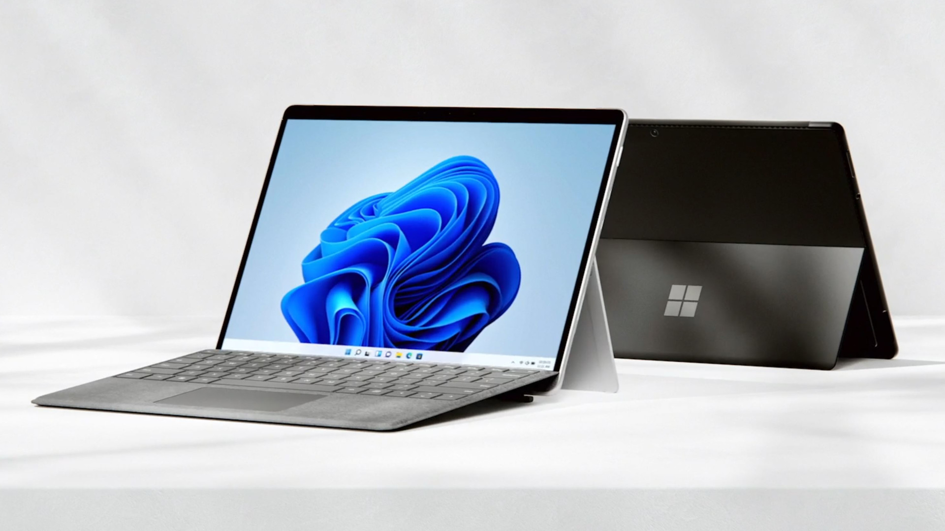 Microsoft Surface Pro 8 shot on a white background