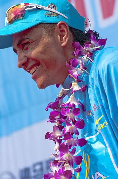 Valentin Iglinskiy will take home another wardrobe full of competition jerseys from the 2011 Tour of Hainan.