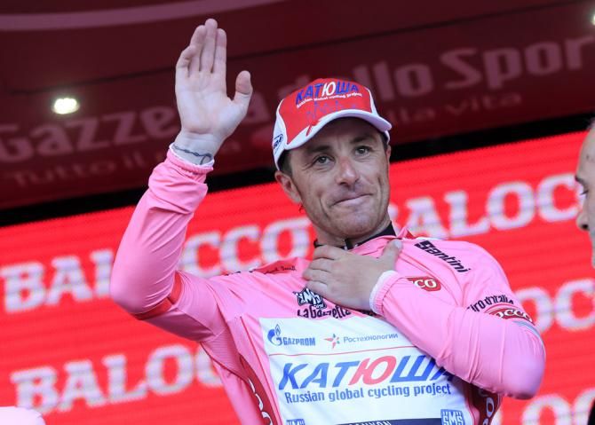 Luca Paolini (Katusha) remains in the maglia rosa after stage 6