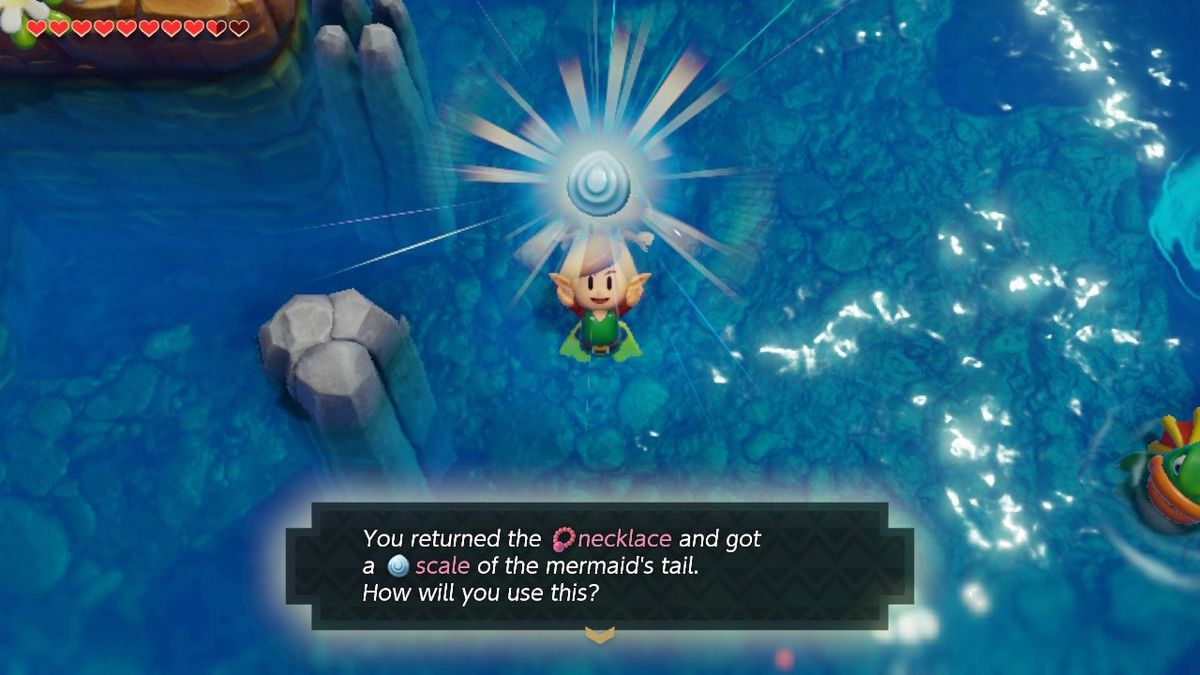 How to complete the trading quest in Link's Awakening