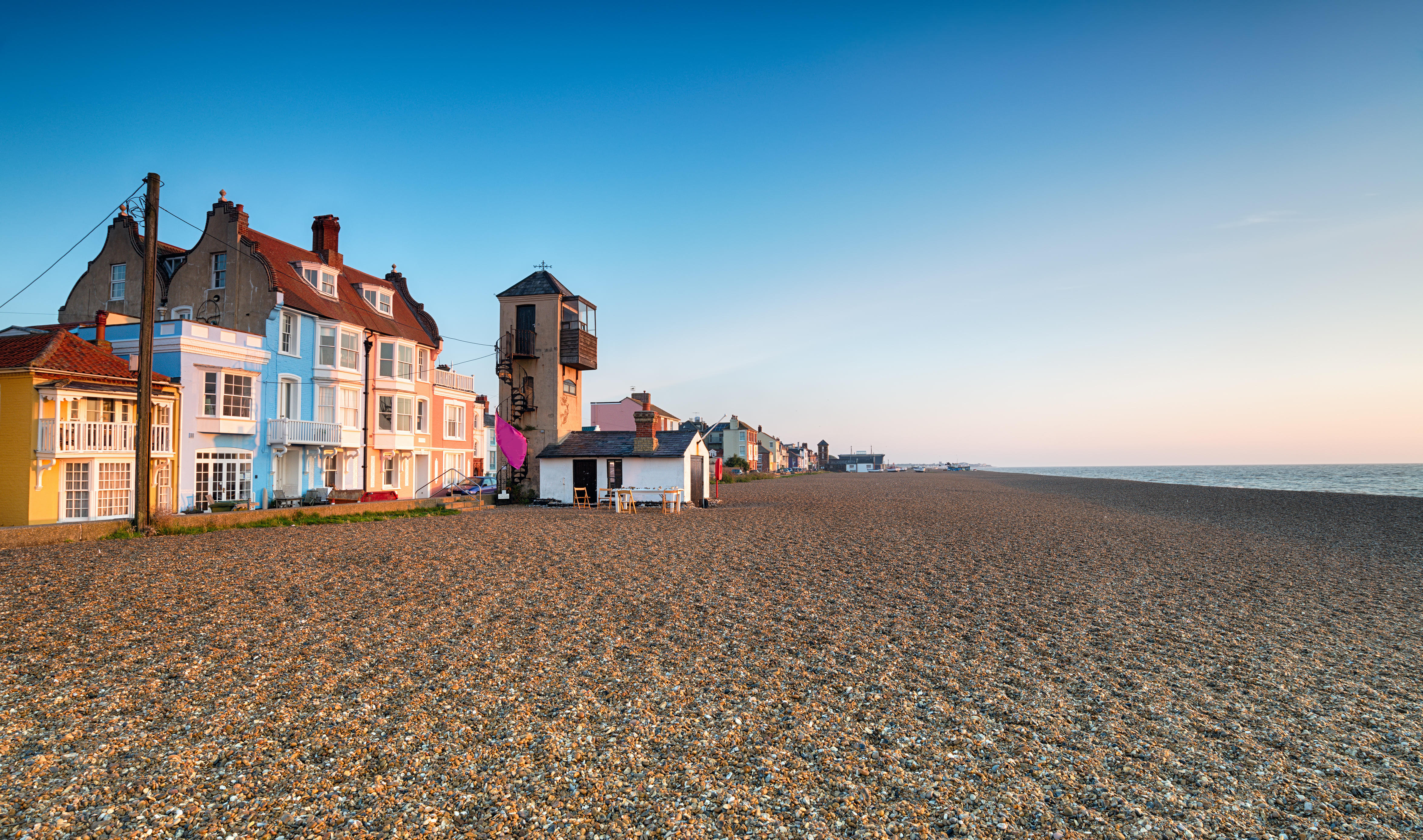 Aldeburgh, on the Suffolk coast.