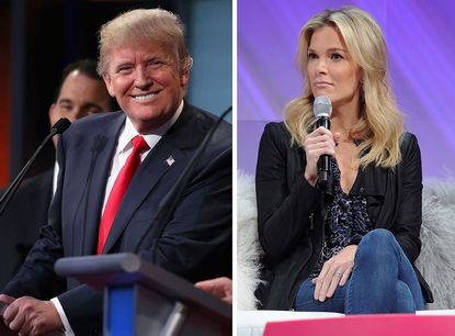 Donald Trump and Megyn Kelly face off in the media. 