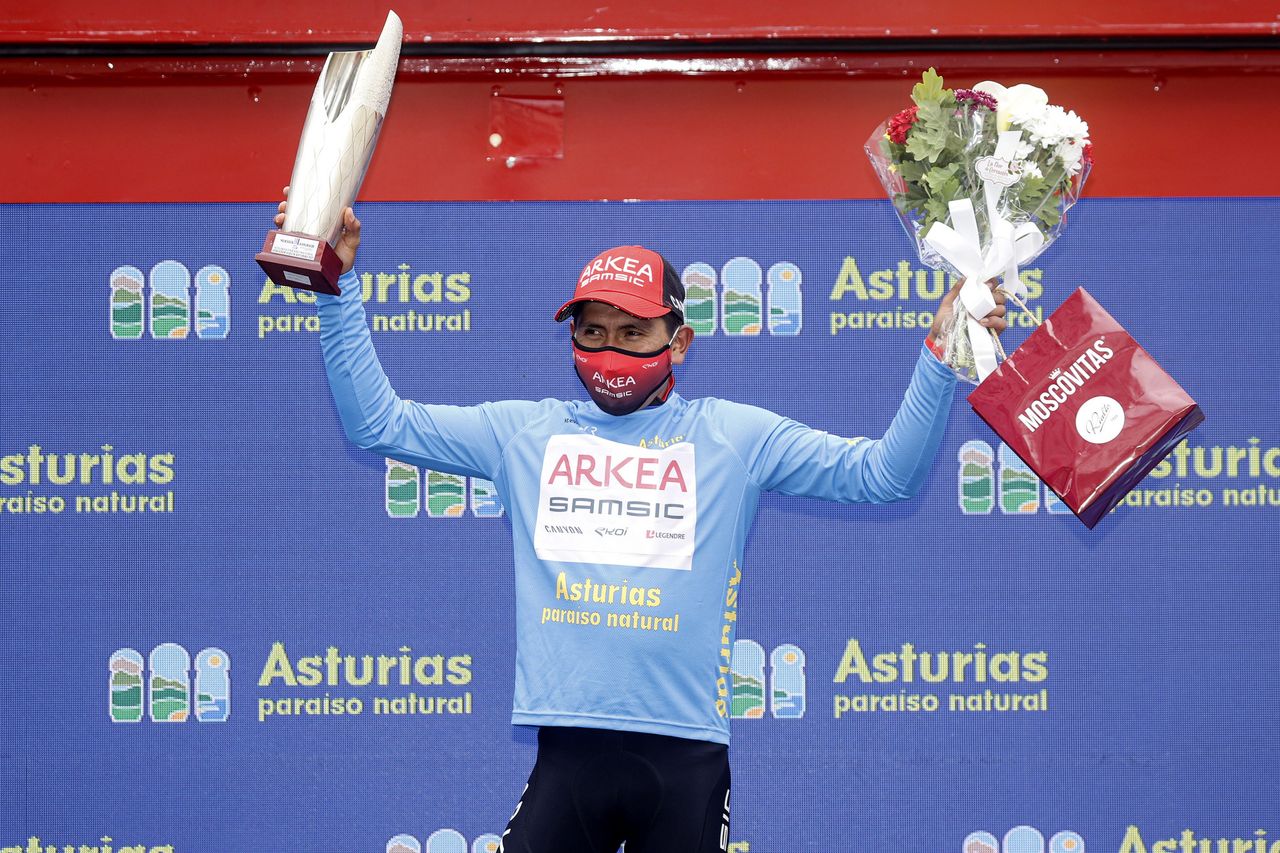 Vuelta Asturias 2021 - 64th Edition - 2nd stage Candas - Cangas del Narcea 200,5 km - 01/05/2021 - Nairo Quintana (COL - Team Arkea - Samsic) - photo Luis Angel Gomez/BettiniPhoto&Acirc;&copy;2021