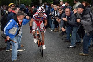 Joaquim Rodriguez (Katusha) leaves his rivals behind