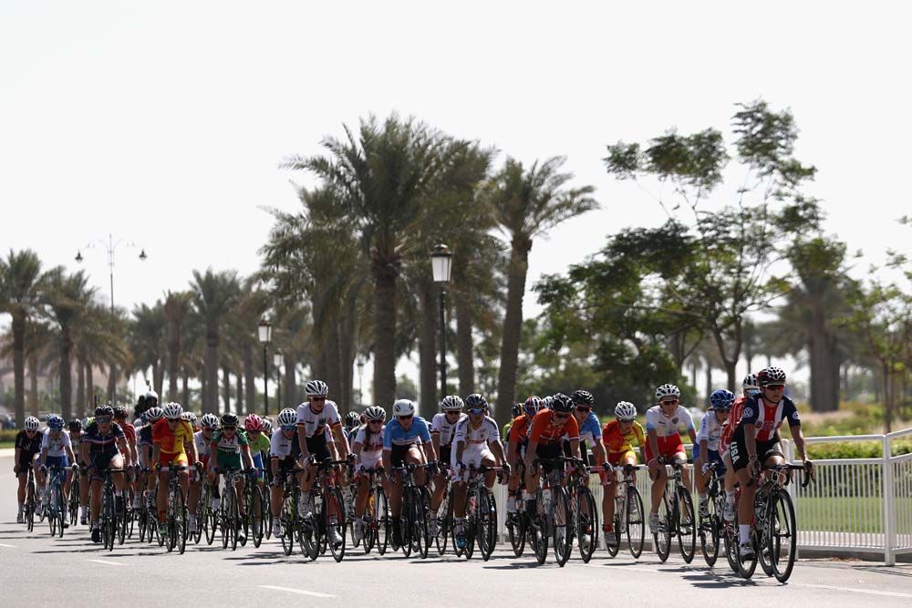 The Junior women raced early on Friday morning