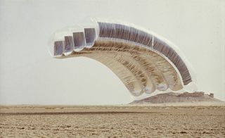 'Desert Cloud' installation, by Graham Stevens