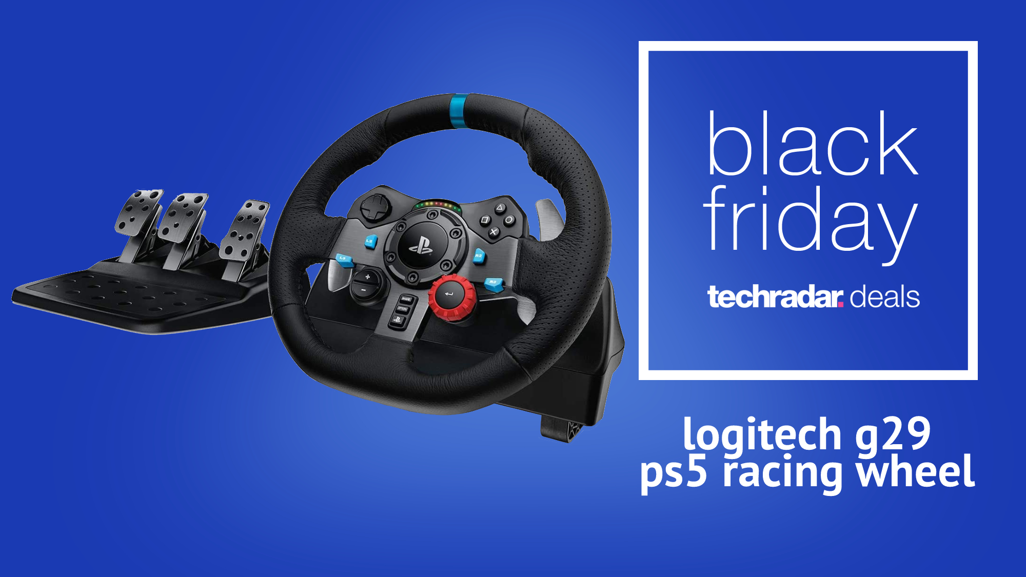 Logitech G29 PS5 Racing Wheel Deals