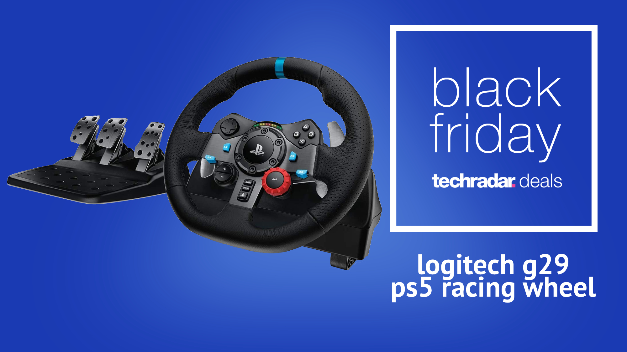 of best PS5 racing wheels Gran Turismo 7 is 50% off for Black Friday TechRadar