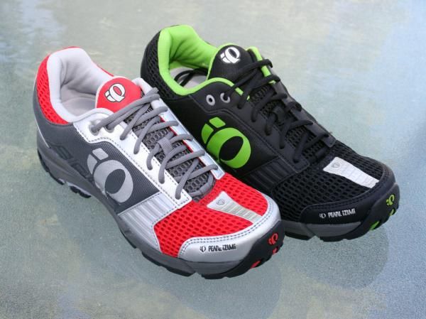 Pearl Izumi's new X-Alp Fuel use the company's running shoe upper but mated to a more cycling-friendly and cleat-compatible sole.