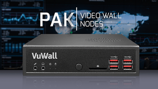 VuWall video walls in AV-over-IP