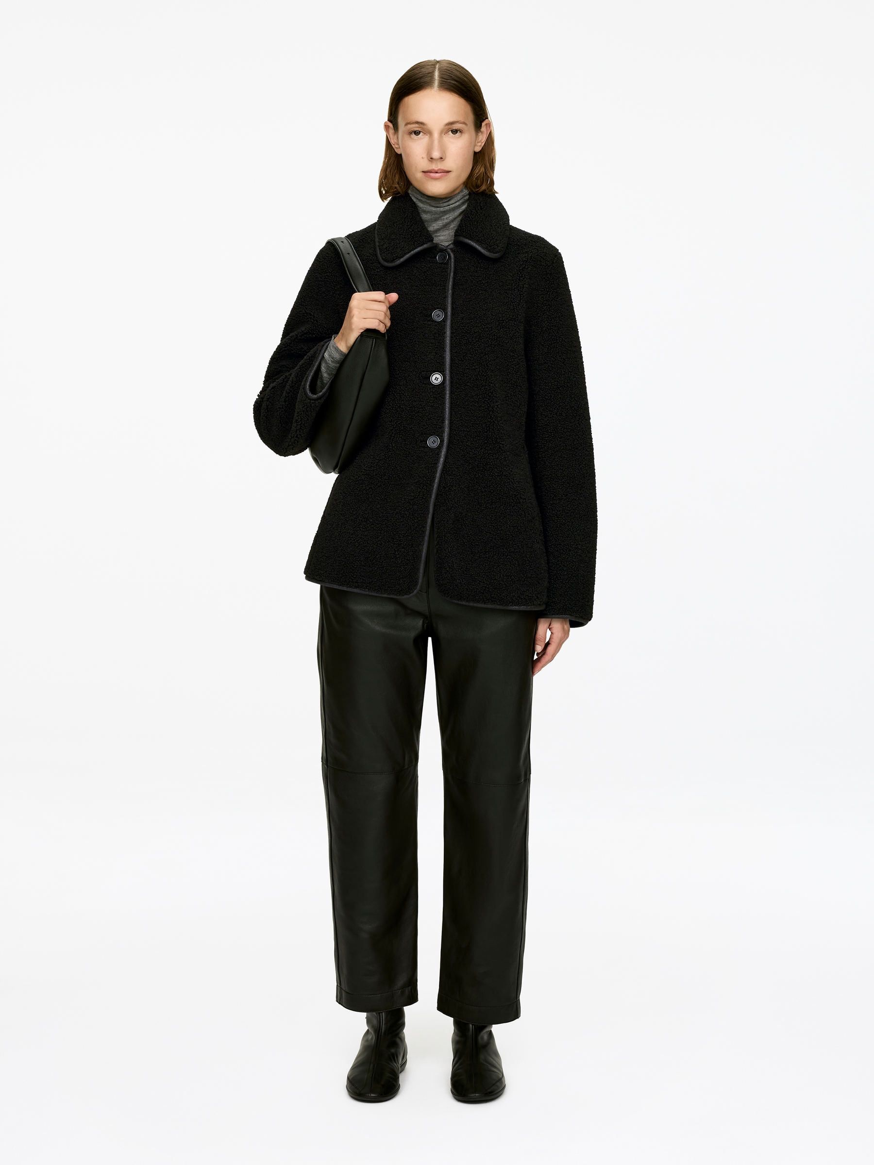 Pile Jacket – Black – Women – Arket Gb