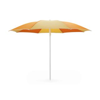 Orange garden parasol from MoMA Design Store