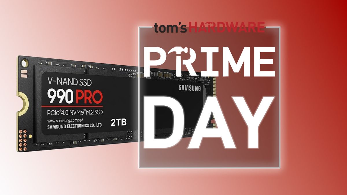 Samsung's 2TB 990 Pro drops to its lowest price since late 2023 in new Amazon Prime Day deal – speedy PCIe 4.0 drive dips to $133 without heatsink
