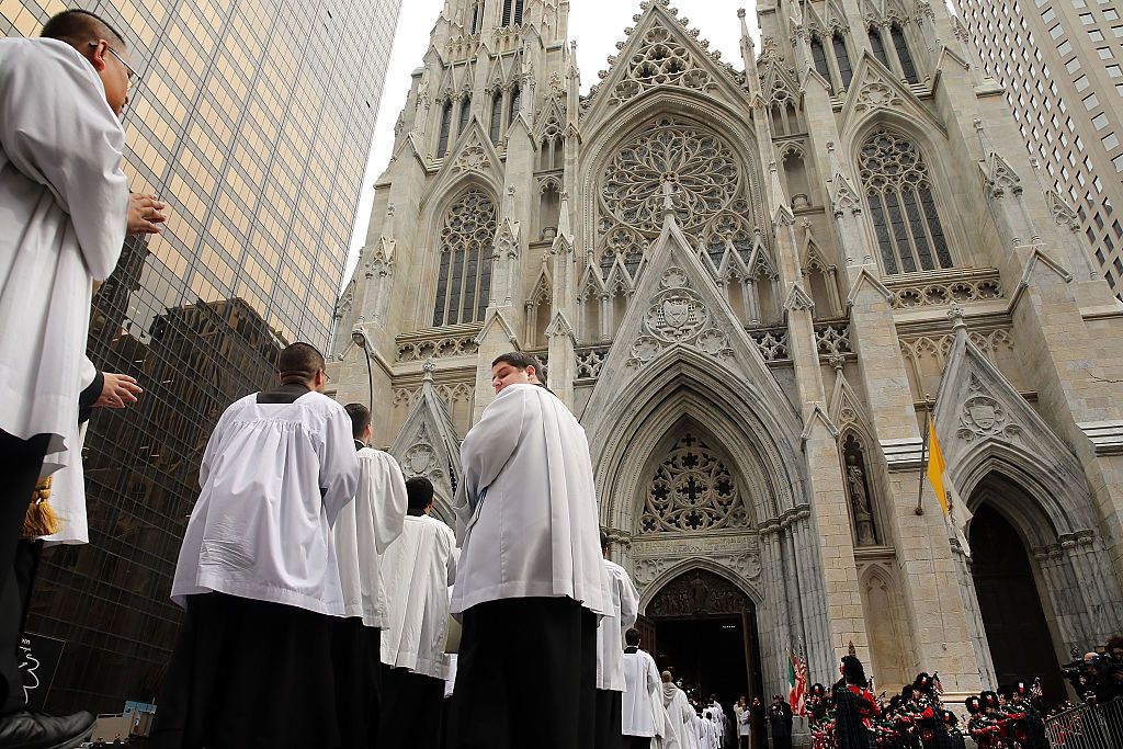 St. Patrick&amp;#039;s Cathedral in New York City.