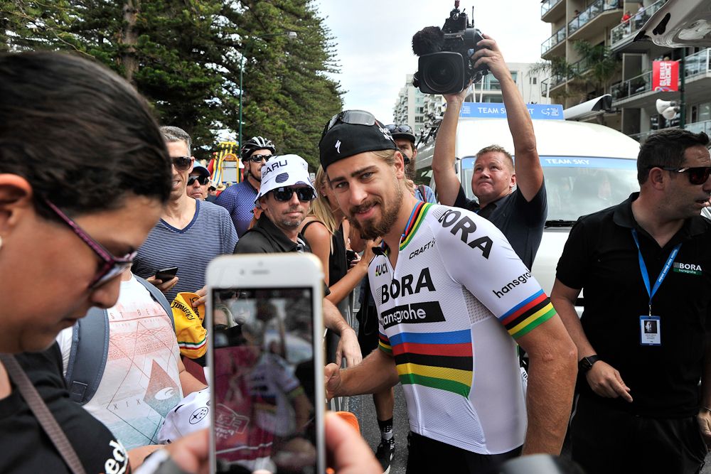 Peter Sagan before the start of stage 3