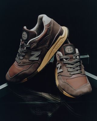 Stone Island x New Balance 998 Made In USA sneaker collaboration