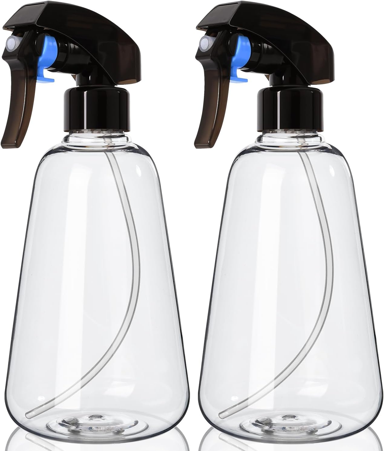 Spray Bottle for Plants 2 Pack, 16oz - Ultra Fine Mist, Plant Mister Empty Spray Bottles Indoor, Leak Proof Misting Water Sprayer Bottle for Gardening, Plant Care, Hair Care, Cleaning Solutions