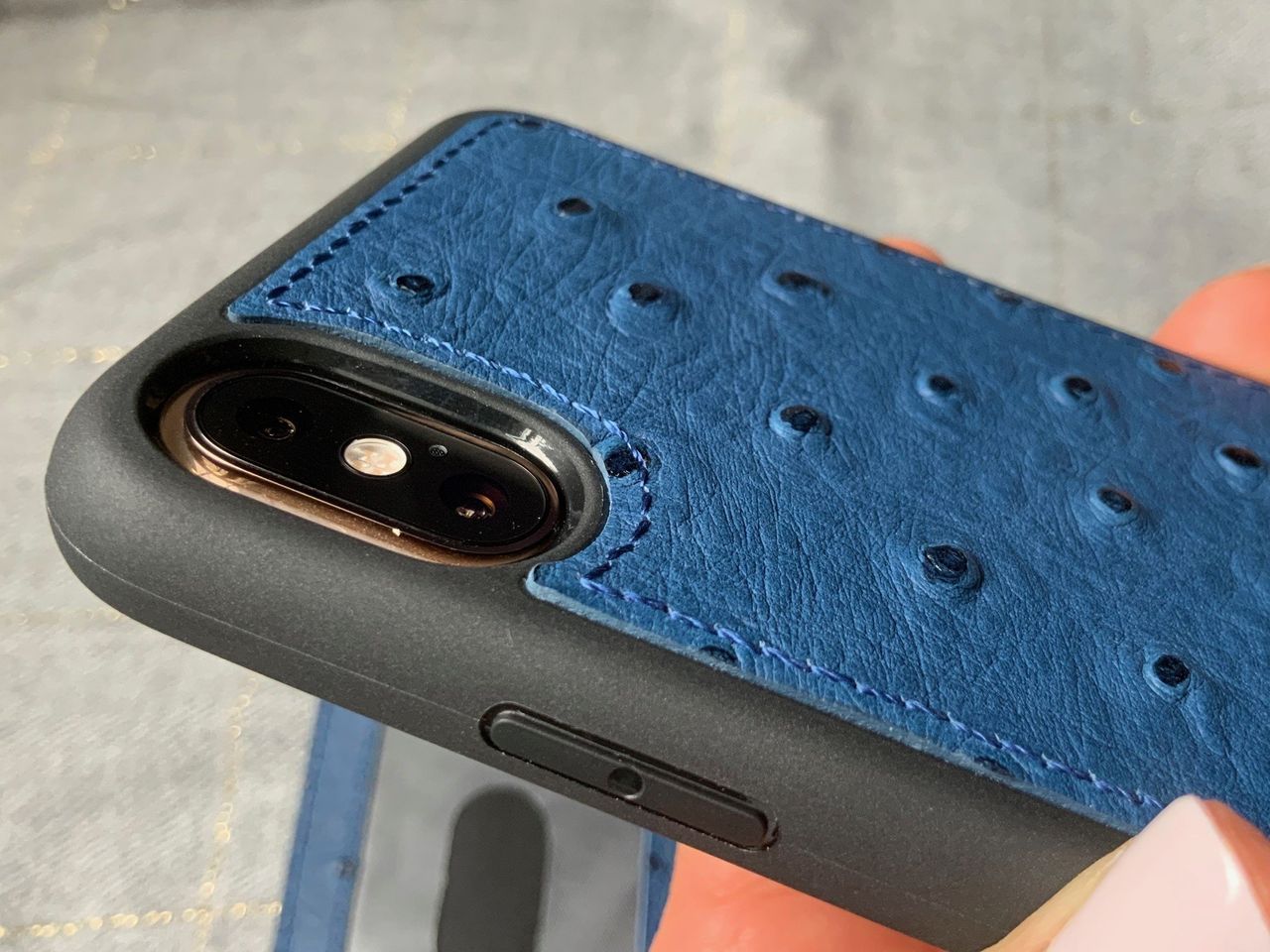 Burkley Carson 2-in-1 Leather Wallet iPhone Case