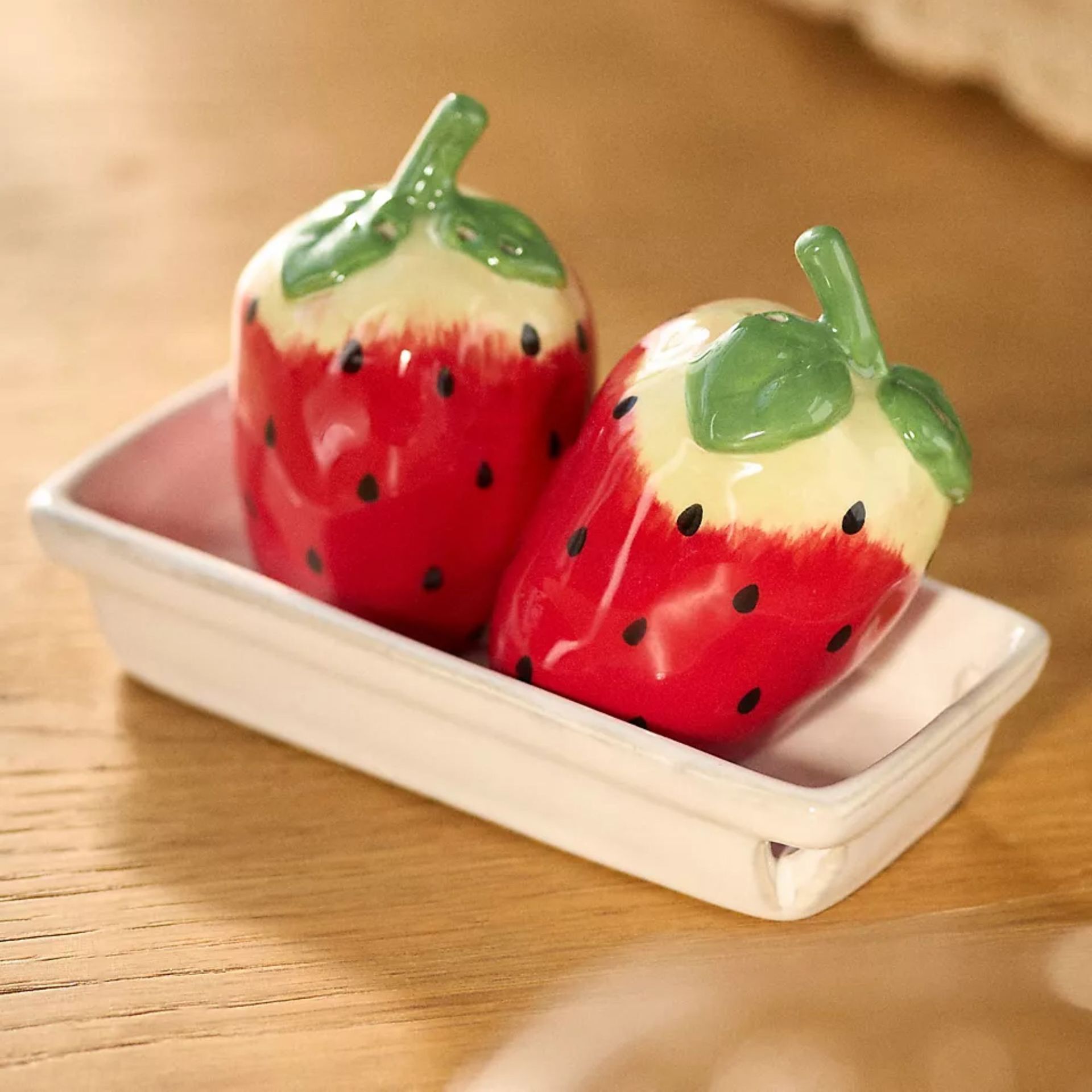 Foster Icon Stoneware Salt & Pepper Shakers