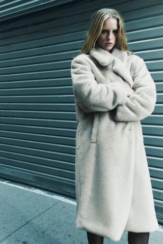 Long Faux Fur Coat