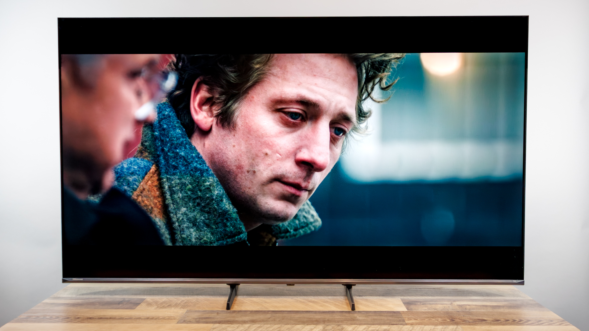 Hisense U6SF Pro TV on a desk