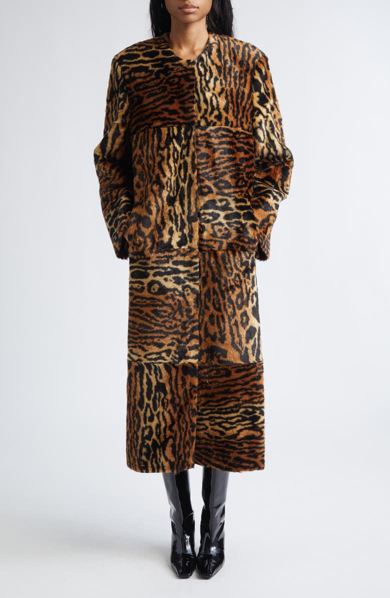 Hilma Faux Fur Long Coat