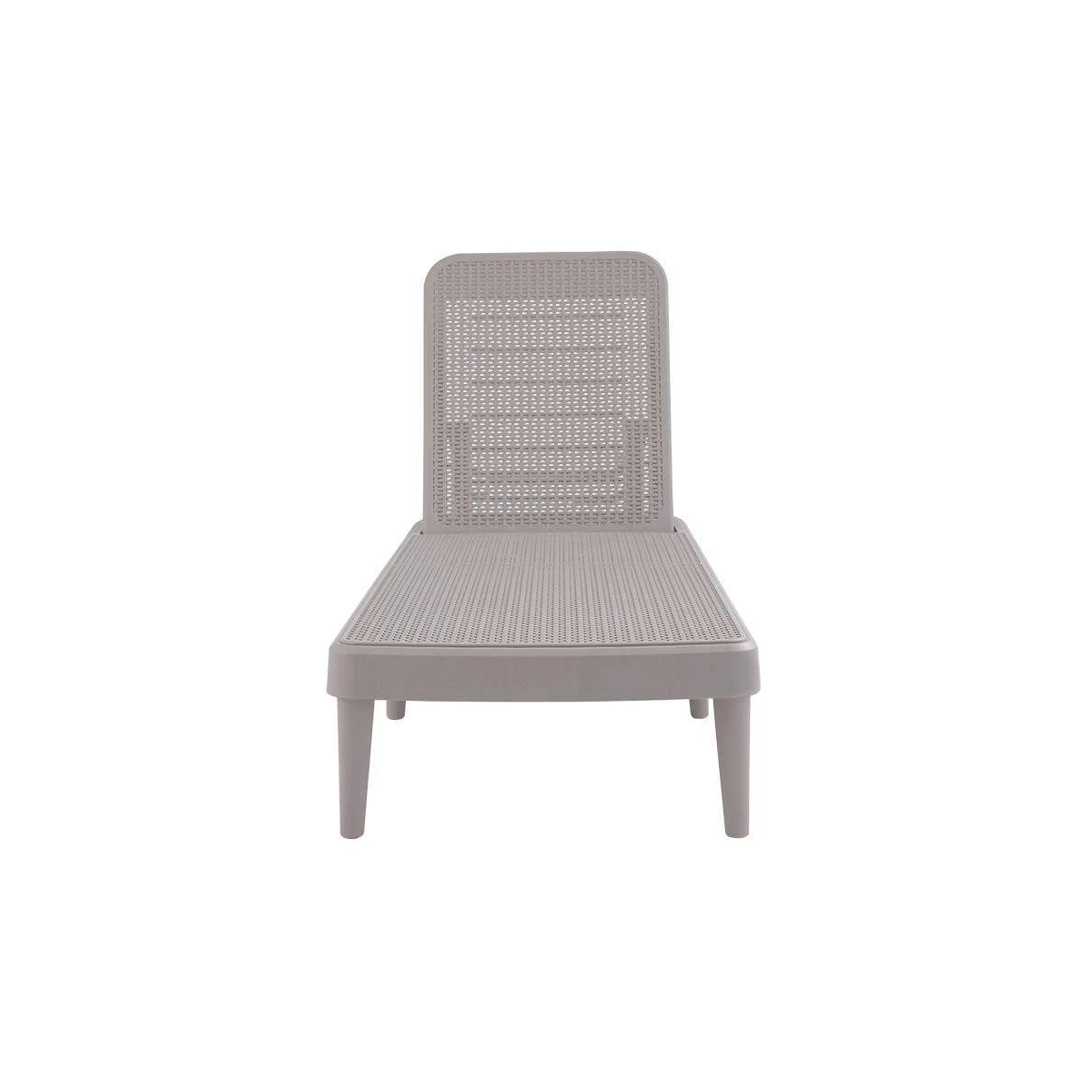 Tahiti Rattan Chaise Lounge - Lagoon