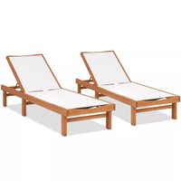 Tangkula Outdoor Chaise Lounge Chair