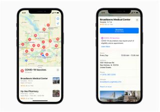 Apple Maps Covid