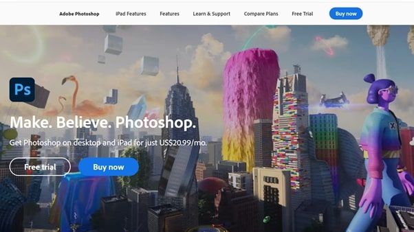 adobe photoshop web download