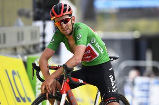 Sunweb’s Tiesj Benoot finishes the seventh and final stage of the 2020 Paris-Nice to sew up the green jersey as points winner and second place on the general classification