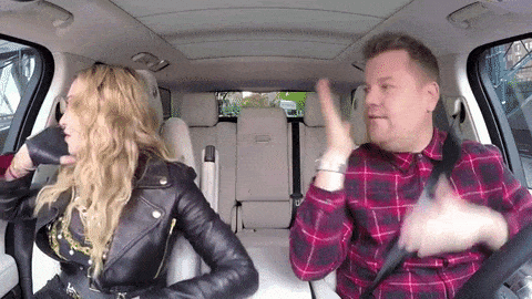 In a Carpool Karaoke First, Madonna Twerks