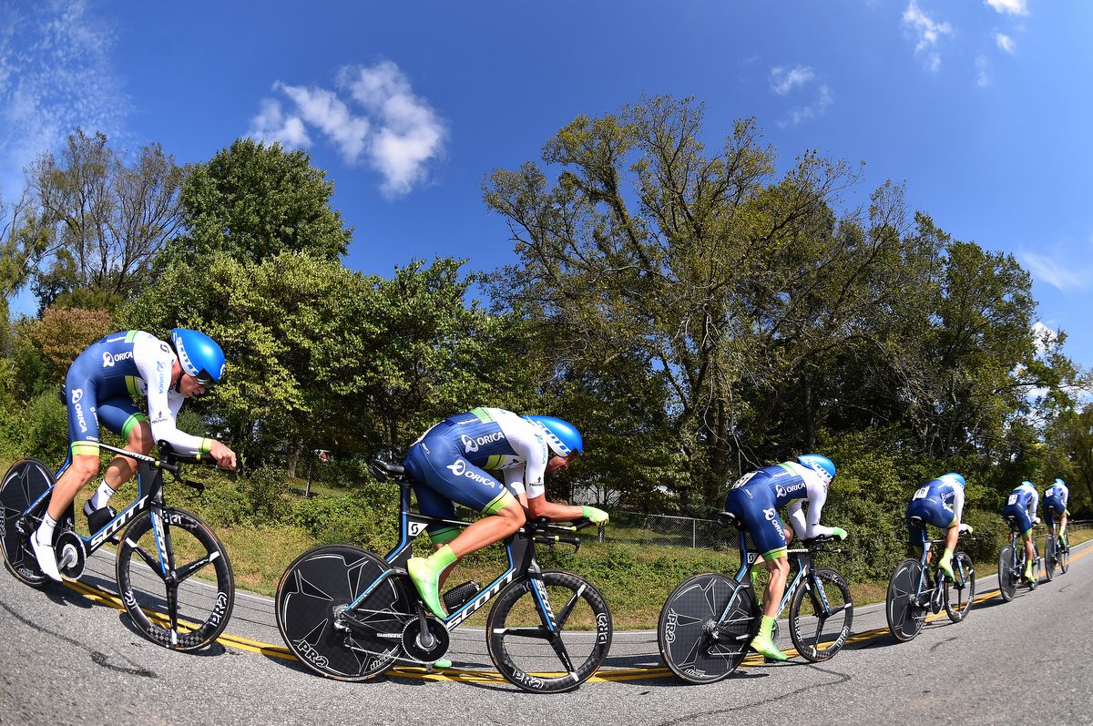Orica-GreenEdge narrowly missed out on a medal