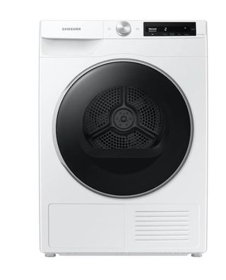 Samsung DV25B6900HW/A2 4.0 Cu. Ft. Stackable Smart Electric Dryer cut out on white background